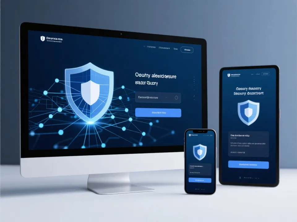 安全入口页面示意