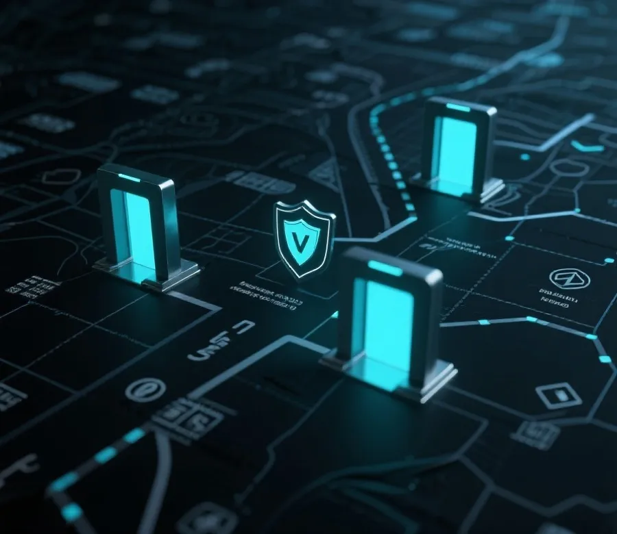 安全访问链路示意图